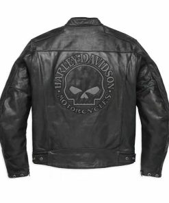 Harley Davidson Motorcycle Skull Real Jacket