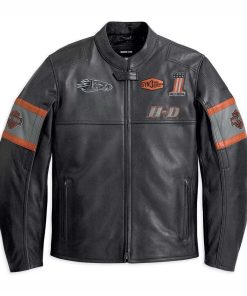 Men Harley Davidson Screaming Eagle Motorcycle Jacket