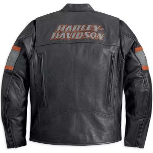 Alternative view of Men Harley Davidson Screaming Eagle Motorcycle Jacket