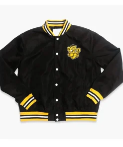 Missouri Tigers Vintage Mizzou Script Black Bomber Jacket