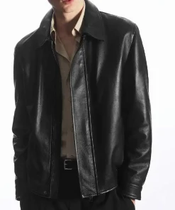 cos leather jacket