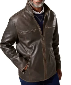 tommy bahama leather jacket