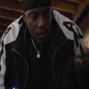 Cane Tejada Power Book II Ghost Leather Jacket sale