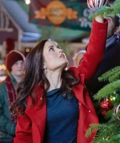 You, Me and The Christmas Trees Olivia Red Coat