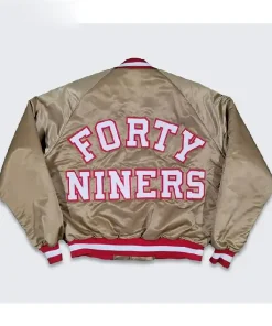80’s San Francisco 49ers Bomber Jacket (1)