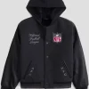 Abercrombie NFL Winterized Hooded Bomber Jacket