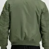 Alpha Industries MA-1 Nasa Green Bomber Jacket (1)