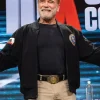 Arnold Schwarzenegger New Heights Show 2024 Black Jacket
