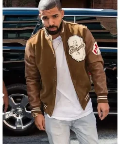 Drake Brown Varsity Jacket