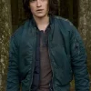 Finn Collins The 100 Blue Bomber Jacket