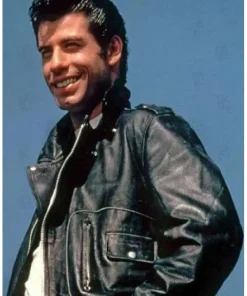 John Travolta Grease T-Birds Leather Jacket (1)
