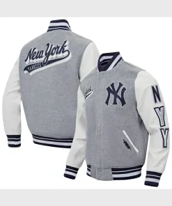 Recreated – Fat Joe New York Yankees Varsity Jacket
