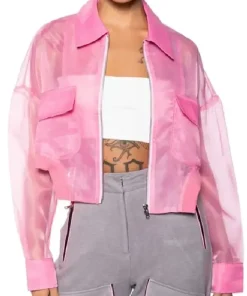 The Voice S26 Kay Sibal Pink Mesh Jacket (1)