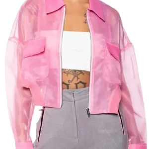 The Voice S26 Kay Sibal Pink Mesh Jacket (1)