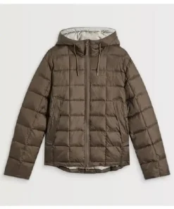 Arsenal Holloway Social Club Brown Puffer Jacket (1)
