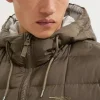 Arsenal Holloway Social Club Brown Puffer Jacket