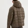 Arsenal Holloway Social Club Brown Puffer Jacket (2)