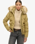 Everest Hooded Puffer Bomber Jacket