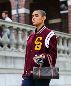 GOSSIP GIRL JULIEN CALLOWAY VARSITY JACKET