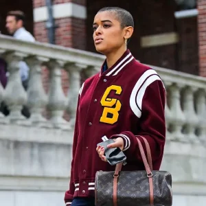 GOSSIP GIRL JULIEN CALLOWAY VARSITY JACKET