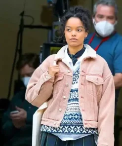 GOSSIP GIRL WHITNEY PEAK SHERPA JACKET