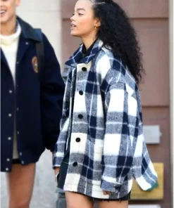 GOSSIP GIRL ZOYA LOTT CHECKED JACKET (1)