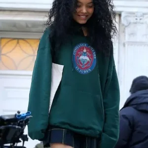 Gossip Girl Zoya Lott GREEN Hoodie