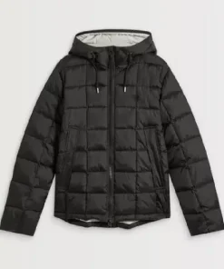 Holloway Social Club Black Puffer Jacket (1)