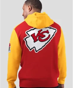 Alternative view of Kansas City Chiefs Starter Red Extreme Hoodie