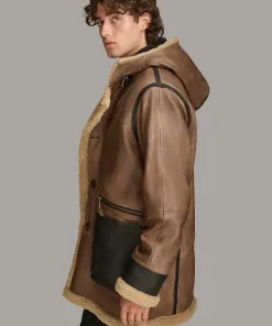 LOGAN FAUX SHEARLING COAT