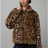 Leopard Faux Fur Jacket