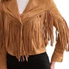 Native American Western Suede fringe jacket