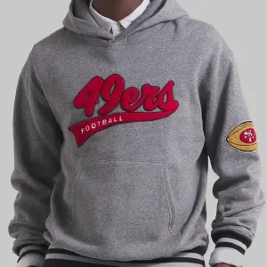 SAN FRANCISCO 49ERS X TODD SNYDER CANADIAN FLEECE HOODIE