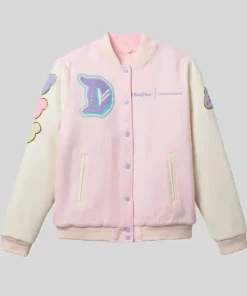 STONEY CLOVER LANE DISNEYLAND VARSITY Pink JACKET