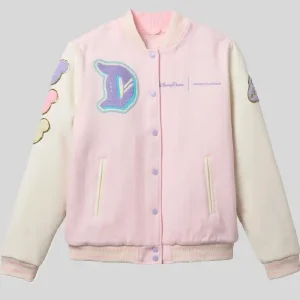STONEY CLOVER LANE DISNEYLAND VARSITY Pink JACKET