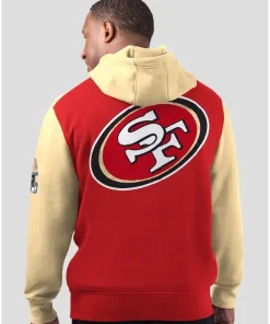 Alternative view of San Francisco 49ers Starter Scarlet Extreme Hoodie