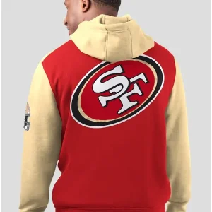Alternative view of San Francisco 49ers Starter Scarlet Extreme Hoodie