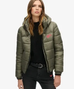Sports Puffer Bomber Jacket