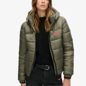 Sports Puffer Bomber Jacket