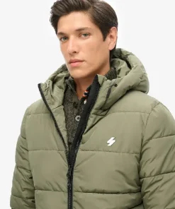 Hooded Sports Puffer Jacket (1)