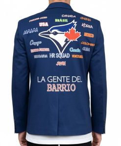 Alternative view of Blue Jays HR Squad Blue Jacket