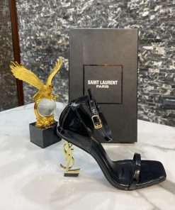 YSL Black Patent Leather