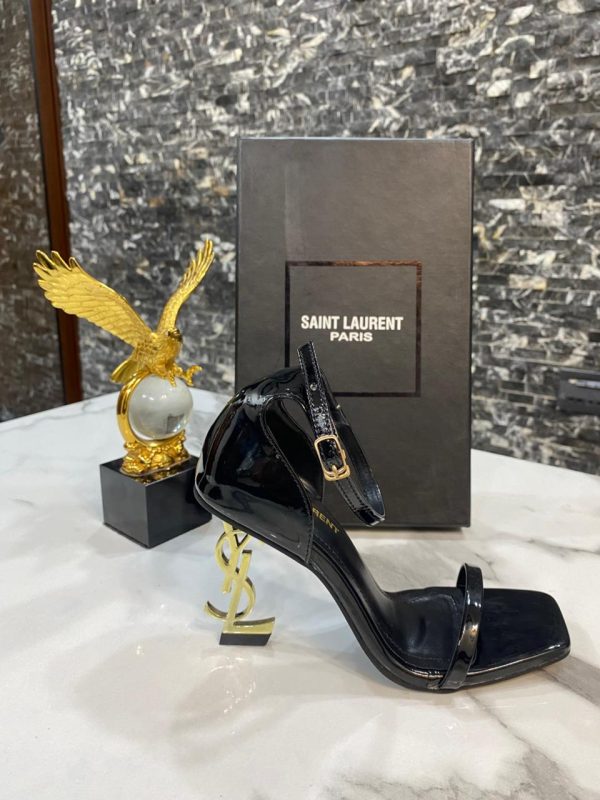 YSL Black Patent Leather