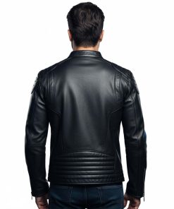 Alternative view of Dick Grayson Nightwing Leather Jacket