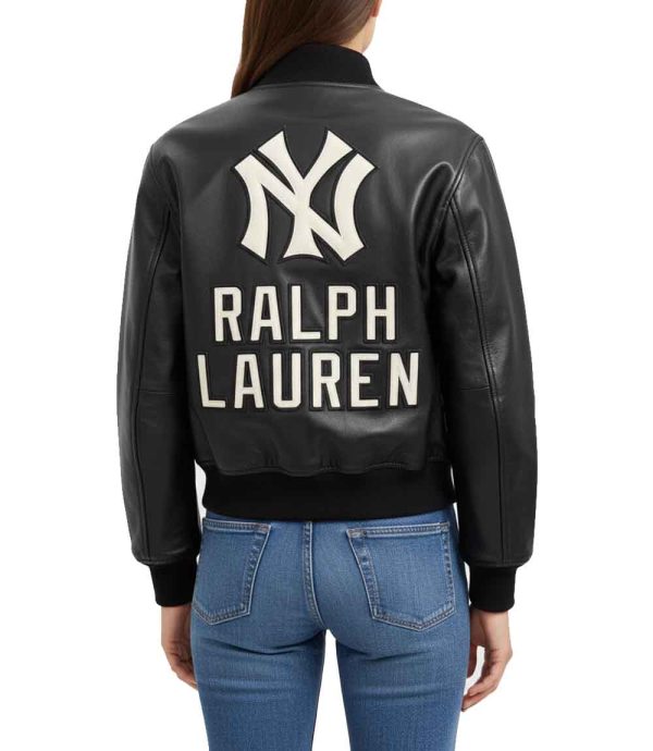 Ralph Lauren Yankees Leather Jacket