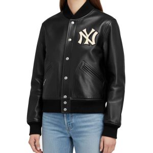 Ralph Lauren Yankees Leather Jacket