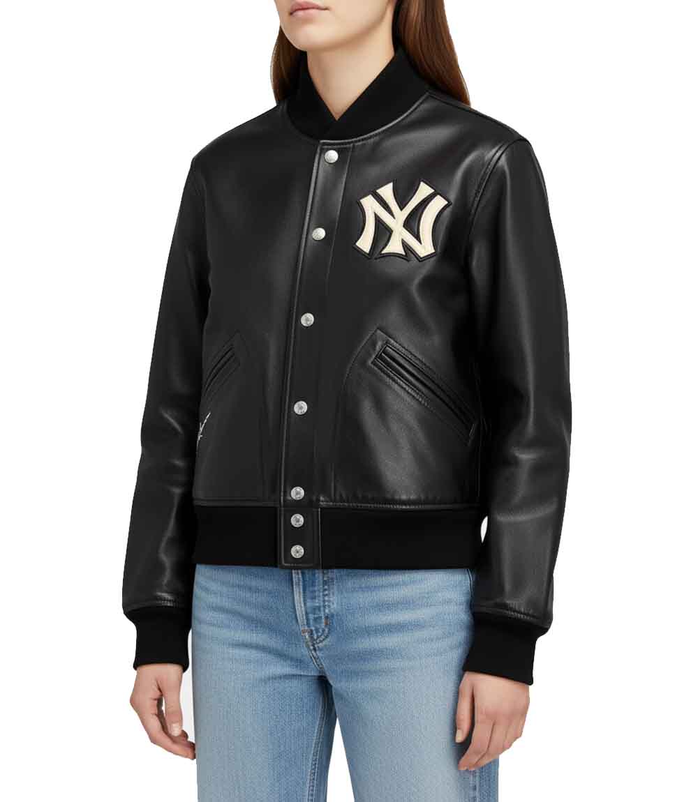 Ralph Lauren Yankees Leather Jacket