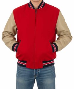 1940 Cincinnati Reds Red Varsity Jacket