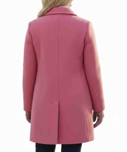 Alternative view of A Newport Christmas Ginna Claire Mason Pink Wool Coat