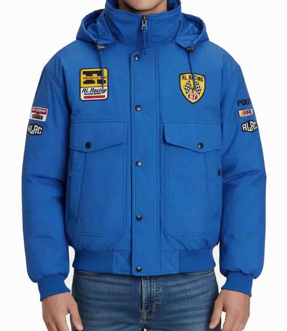 Ralph Blue Lauren Racing Jacket